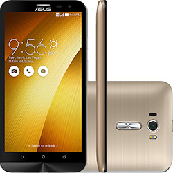 Smartphone Asus Zenfone Laser 2 Desbloqueado Android 6.0 Tela 5.5" 8GB 4G Câmera de 13 MP - Dourado é bom? Vale a pena?