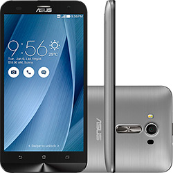 Smartphone Asus Zenfone Laser 2 Desbloqueado Android 6.0 Tela 5.5" 8GB 4G Câmera de 13 MP - Prata é bom? Vale a pena?