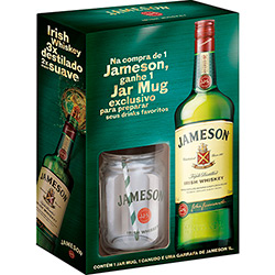 Pack Whisky Jameson 1L + Jar Mug é bom? Vale a pena?