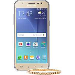 Smartphone Samsung Galaxy J5 Duos Android 5.1 Tela 5" 16GB 4G Câmera 13MP - Dourado + Pulseira Swarovski é bom? Vale a pena?