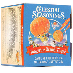 Chá Celestial Seasonings Tangerine Orange Zinger - Aurora é bom? Vale a pena?