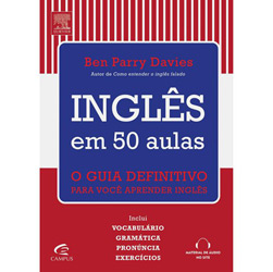 Livro - Inglês em 50 Aulas - o Guia Definitivo para Você Aprender Inglês é bom? Vale a pena?