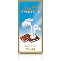 Tablete Chocolate Suíço Double Milk 100g - Lindt é bom? Vale a pena?