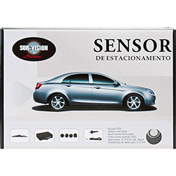 Sensor de Estacionamento C/ Visor + 4 Pontos Sonoro - Preto - Sur Vision é bom? Vale a pena?