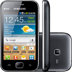 Smartphone Samsung Galaxy Ace Duos S6802 Dual Chip Preto Tela Touch 3.5" - Android 2.3 3G WiFi Câmera 5MP Memória Interna de 3GB é bom? Vale a pena?