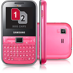 Samsung Ch@t C3222 Desbloqueado, Rosa, Dual Chip, Câmera 1.3MP, MP3 Player, Rádio FM e Cartão de Memória 2GB é bom? Vale a pena?