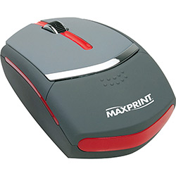 Mouse Maxprint Ótico USB com Fio Cinza e Laranja é bom? Vale a pena?