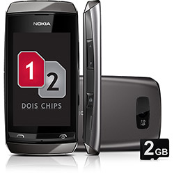 Celular Nokia Asha 305 Desbloqueado. Cinza. Dual Chip - Câmera 2MP. Cartão de Memória 2GB é bom? Vale a pena?