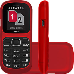 Celular Alcatel OT-217 Desbloqueado. Vermelho. Dual Chipe Memória Interna 1.8MB é bom? Vale a pena?
