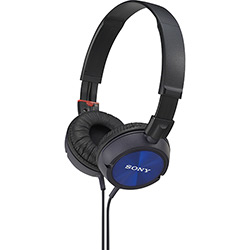 Fone de Ouvido Sony Supra Auricular Azul - MDR-ZX300/LQAE é bom? Vale a pena?