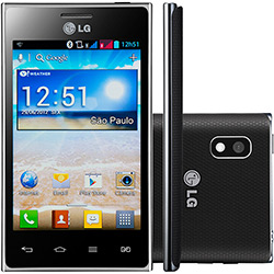 Smartphone LG Optimus L5 Dual Desbloqueado Preto - Dual Chip. Android 4.0. Tela 4". Câmera 5.0MP. 3G. Wi Fi é bom? Vale a pena?