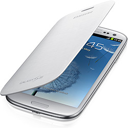 Capa de Couro com Flip para Samsung Galaxy SIII - FLIP COVER - Branca - Samsung é bom? Vale a pena?