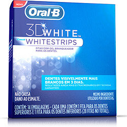 Whitestrips Oral-B Fitas Dentais Branqueadoras é bom? Vale a pena?
