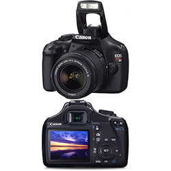 Câmera Digital DSLR Canon EOS Rebel T3 EF-S - 12.2 MP Lentes EF-S 18-55 F/3.5-5.6 III Preta é bom? Vale a pena?