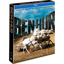 Blu-ray Ben-Hur - Edição 50 Anos Aniversário (Triplo) é bom? Vale a pena?