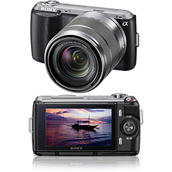 Câmera Digital Sony NEX-C3K 16.2 MP com Lente Intercambiável 18-55mm é bom? Vale a pena?