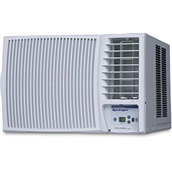 Condicionador de Ar Springer Janela MiniMaxi Eletrônico 12.000 BTUs Branco Frio é bom? Vale a pena?
