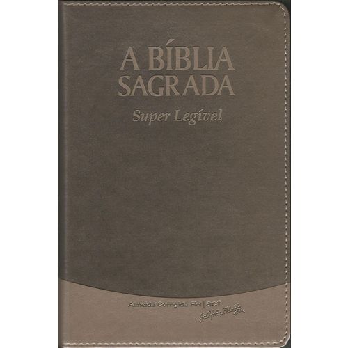 A Bíblia Sagrada Super Legível - Letra Gigante - Creme Brulée é bom? Vale a pena?