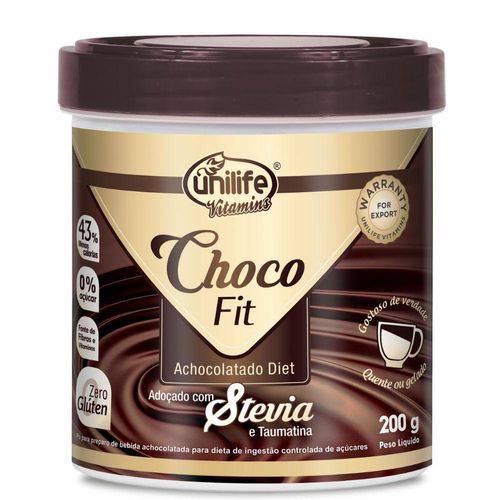 Achocolatado Diet Choco Fit 200g é bom? Vale a pena?