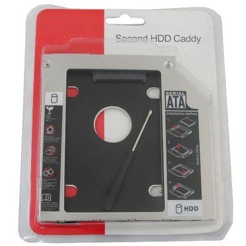 Adaptador Caddy DVD para Segundo HD ou Ssd 2.5 Sata 9.5mm é bom? Vale a pena?