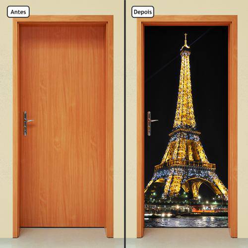 Adesivo Decorativo de Porta - Torre Eiffel - Paris - 008cnpt é bom? Vale a pena?