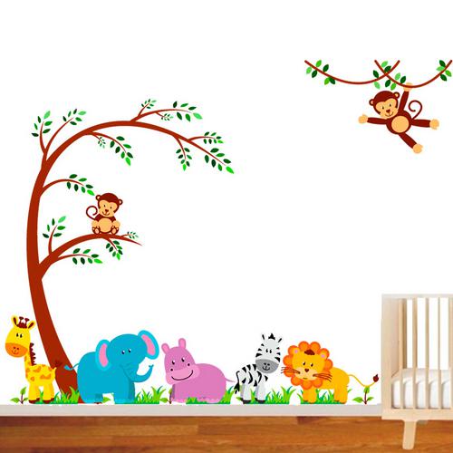 Adesivo Decorativo Infantil Safari (1,20x1,48cm) é bom? Vale a pena?