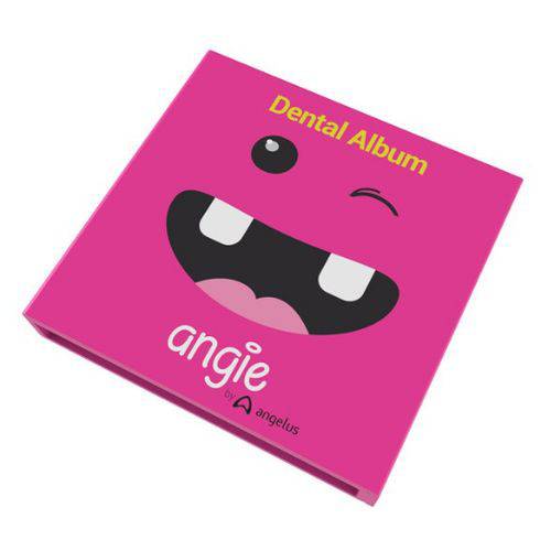 Album e Estojo Porta Dente de Leite - Album Dental - Rosa - Angie By Angelus é bom? Vale a pena?