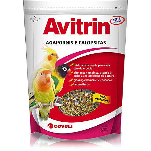 Alimento P/ Calopsitas e Agapornis 500g - Avitrin é bom? Vale a pena?