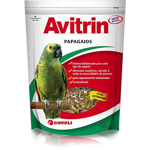 Alimento P/ Papagaios 500g - Avitrin é bom? Vale a pena?
