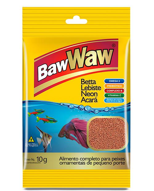Alimento para Peixe Betta 10g - Baw Waw é bom? Vale a pena?