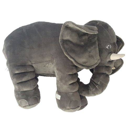 Almofada Elefante Cinza de 65 Cm com Porta-treco é bom? Vale a pena?