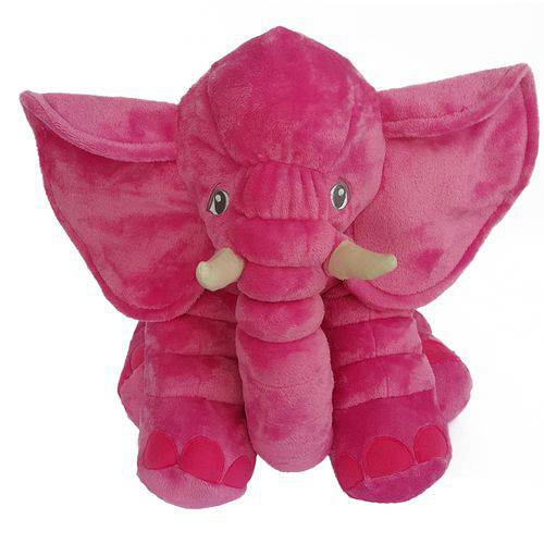 Almofada Elefante Pink de 65 Cm com Porta-treco é bom? Vale a pena?