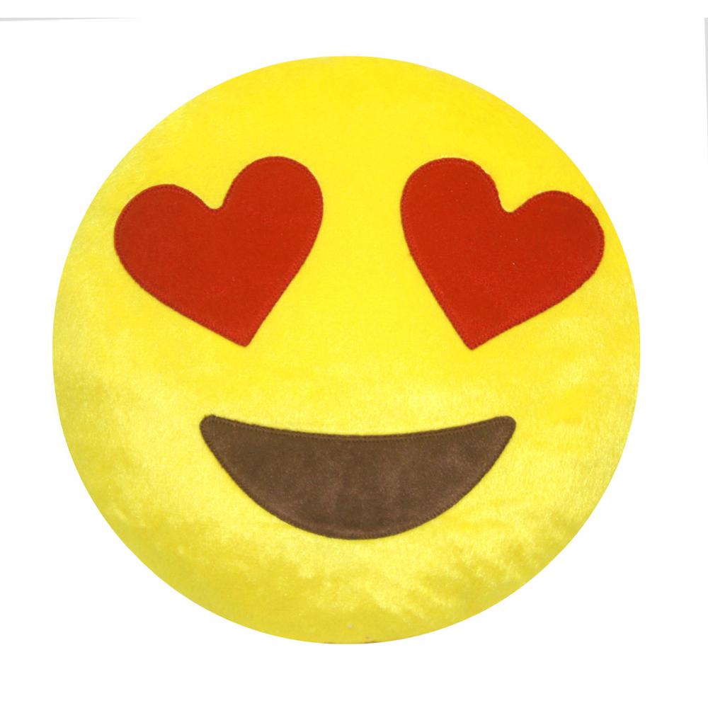 Almofada Emoji Love Grande 34x34cm é bom? Vale a pena?