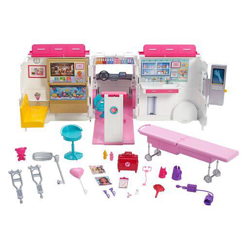 Ambulância da Barbie FRB19 - Mattel é bom? Vale a pena?