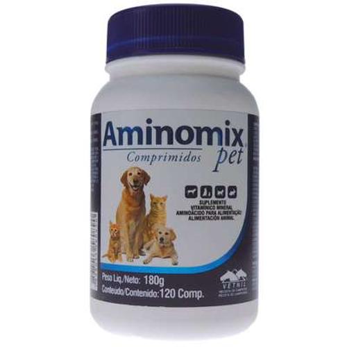 Aminomix Pet Comprimidos - 120 Comprimidos é bom? Vale a pena?