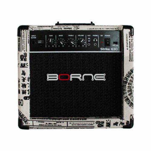 Amplificador Combp P/ Guitarra Strike G30 Jornal - Borne é bom? Vale a pena?