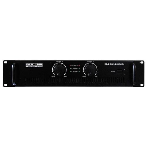 Amplificador de Potência Mark Audio MK1200 - 2 Canais Stereo - 200 Watts RMS é bom? Vale a pena?
