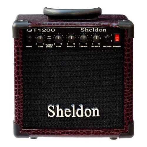 Amplificador Guitarra 15w Cubo Caixa Sheldon Gt1200 Bordo é bom? Vale a pena?