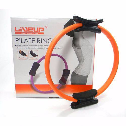 Anel Flexivel Tonificador Flex Ring para Pilates Magic Circle Liveup Plus Laranja com Preto 38 Cm é bom? Vale a pena?