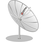 Antena Parabólica de 1,90m + LNBF Mono + Kit de Cabo - Cromus é bom? Vale a pena?