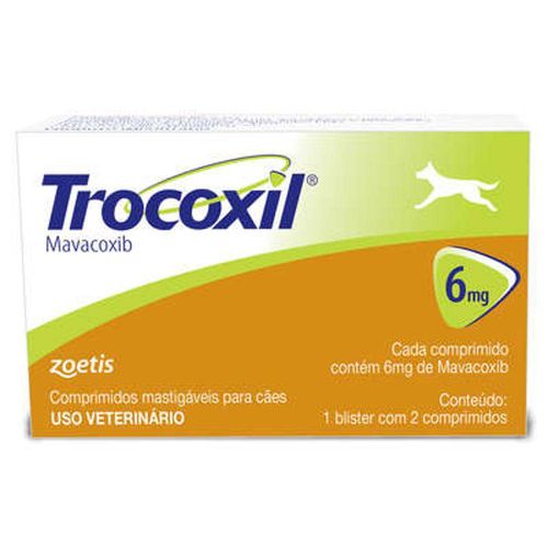 Anti-Inflamatório Zoetis Trocoxil de 2 Comprimidos - 6 Mg é bom? Vale a pena?