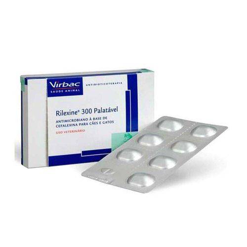 Antibiótico Rilexine 300mg - Virbac para Cães e Gatos com 07 Comprimidos Blister Cartela Avulsa com Bula é bom? Vale a pena?