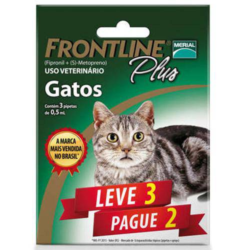 Antipulgas e Carrapatos Frontline Plus para Gatos - Leve 3 Pague 2 é bom? Vale a pena?