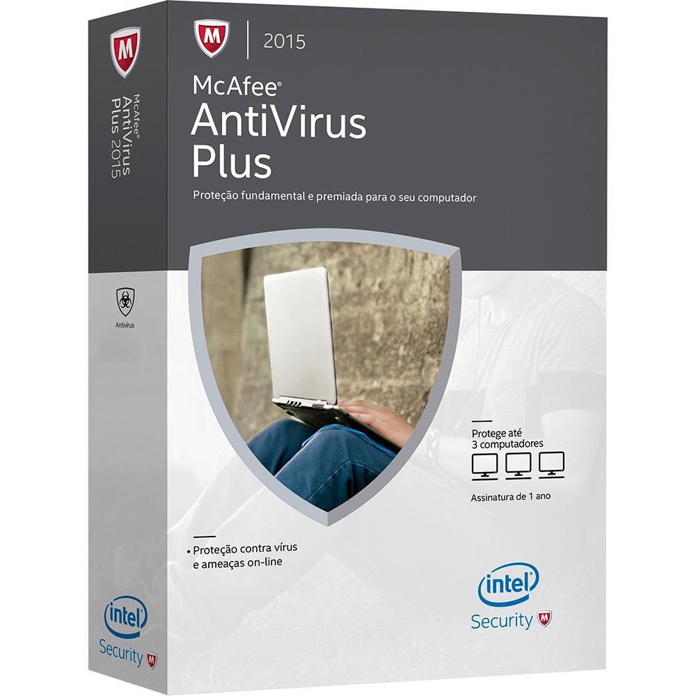 Antivírus McAfee 2015 BR 3 Users Mini Box é bom? Vale a pena?