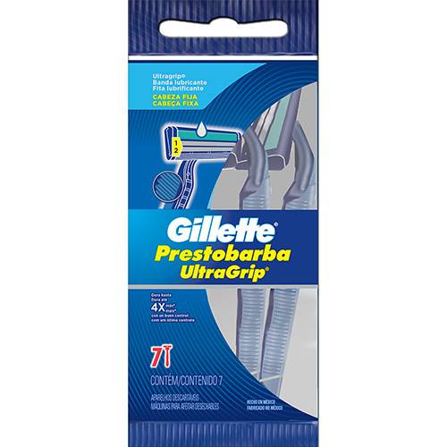 Aparelho de Barbear Descartável Gillette Prestobarba Ultragrip - 7 Unidades é bom? Vale a pena?