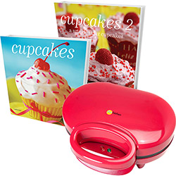 Aparelho de Cupcake Fun Kitchen 110V com 2 Anos de Garantia + Kit Livros Cupcakes 2 Volumes é bom? Vale a pena?