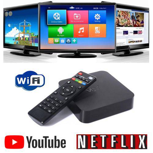 Tv Bx Smart Mx Pro 4k Netflix Youtube Wifi 2gb/16gb é bom? Vale a pena?