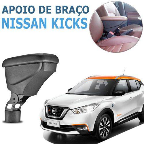 Apoio de Braço Nissan Kicks Couro Cinza Artefactum é bom? Vale a pena?