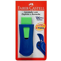 Apontador C/ Depósito + Borracha TK Mix Super - Faber Castell é bom? Vale a pena?