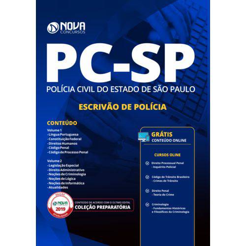 Apostila Pc Sp 2019 - Escrivão de Polícia Civil de São Paulo é bom? Vale a pena?
